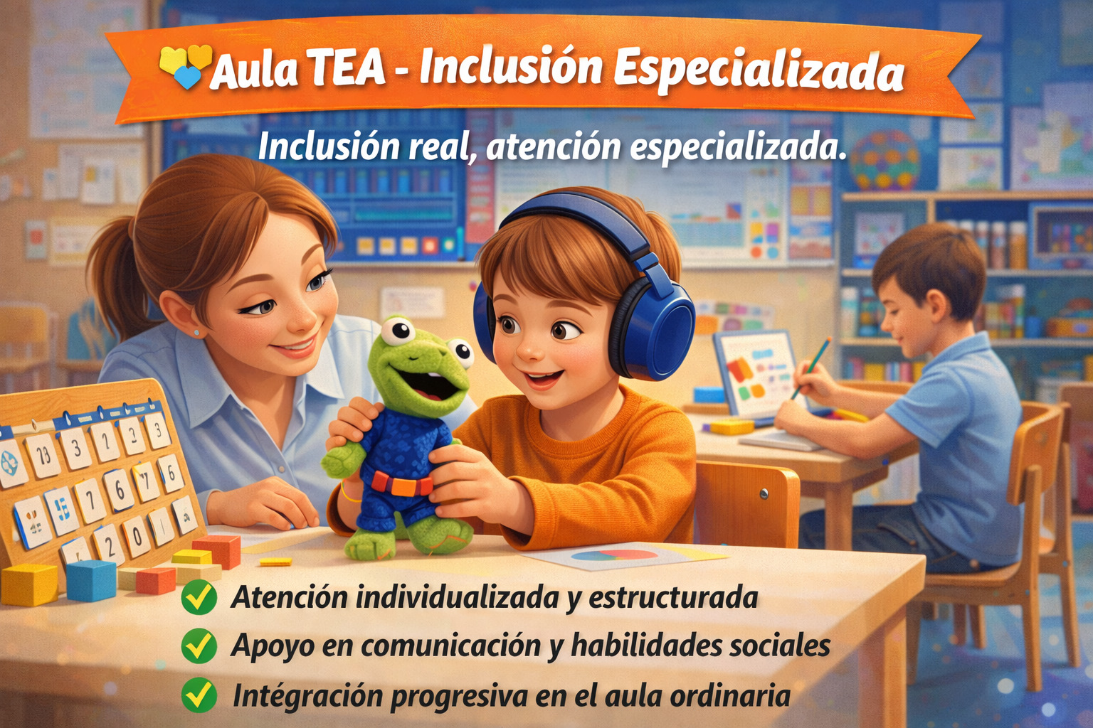 Aula específica de TEA